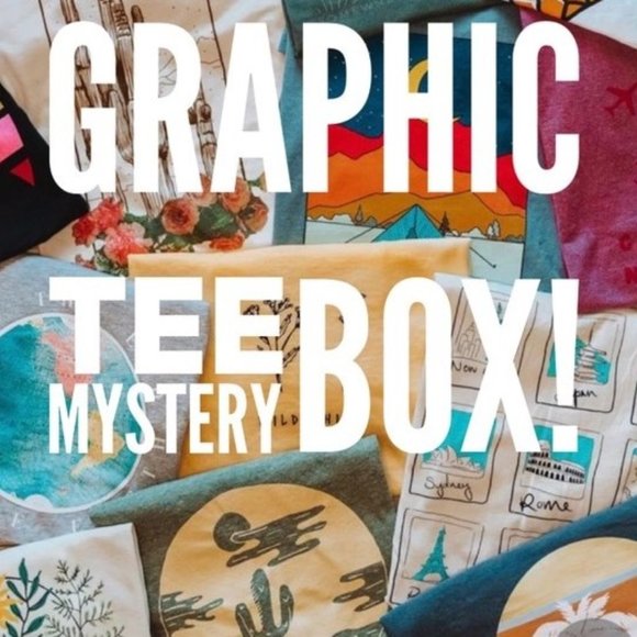 👕10 T-shirts👕Men MYSTERY BOX Mixed Themes👕 - Picture 1 of 4